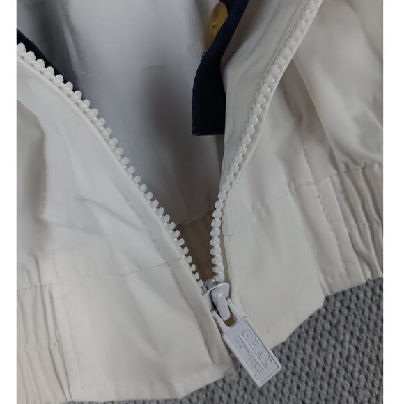 Gear for Sports Vintage Jacket Mens Large White Windbreaker Boating Mariner USA - Picture 6 of 12